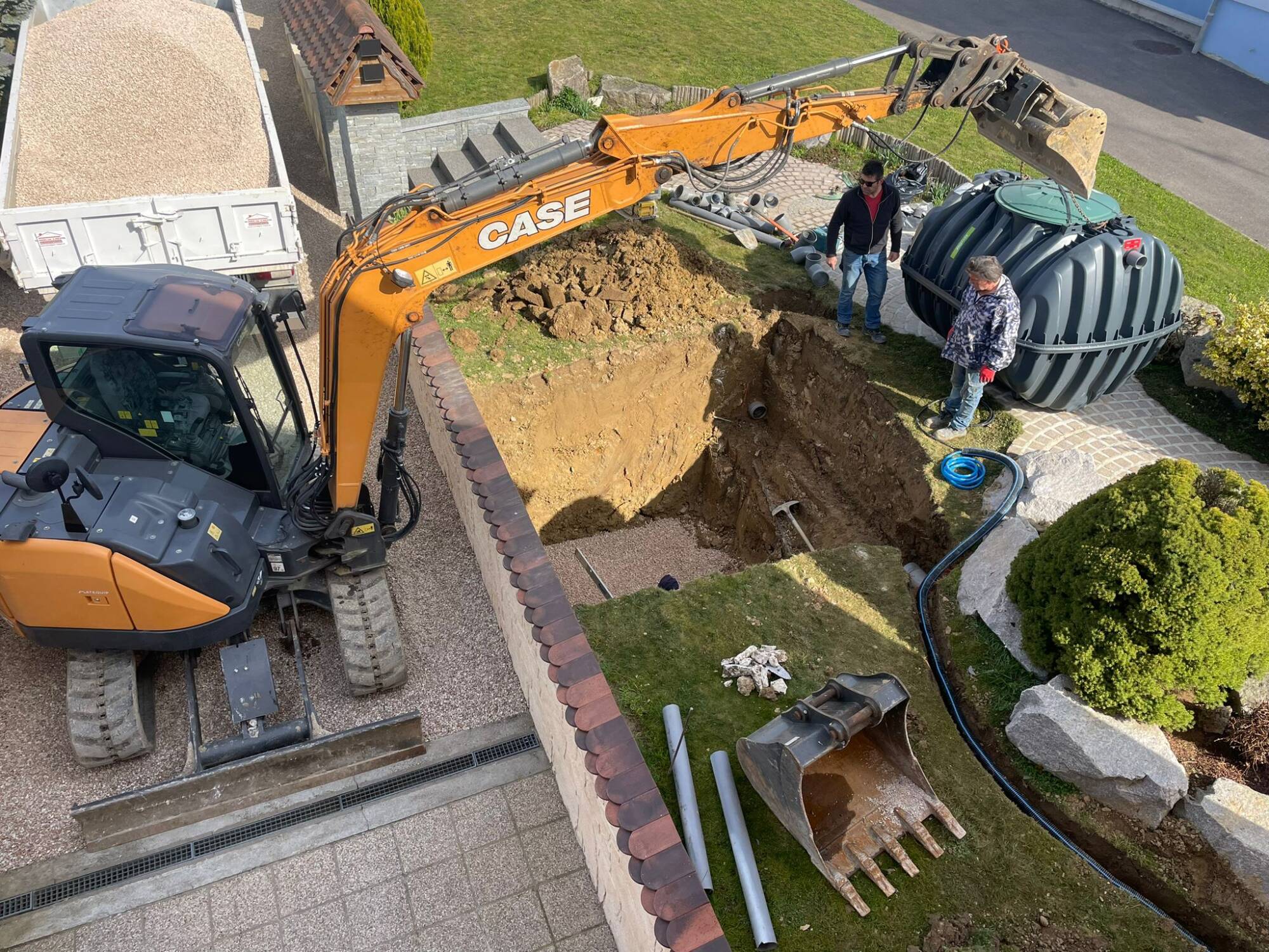 Entreprise de terrassement à Ferrette près de Saint-Louis et Altkirch Riedisheim