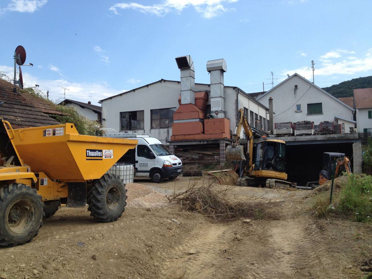 Entreprise de terrassement à Ferrette près de Saint-Louis et Altkirch Mulhouse 1